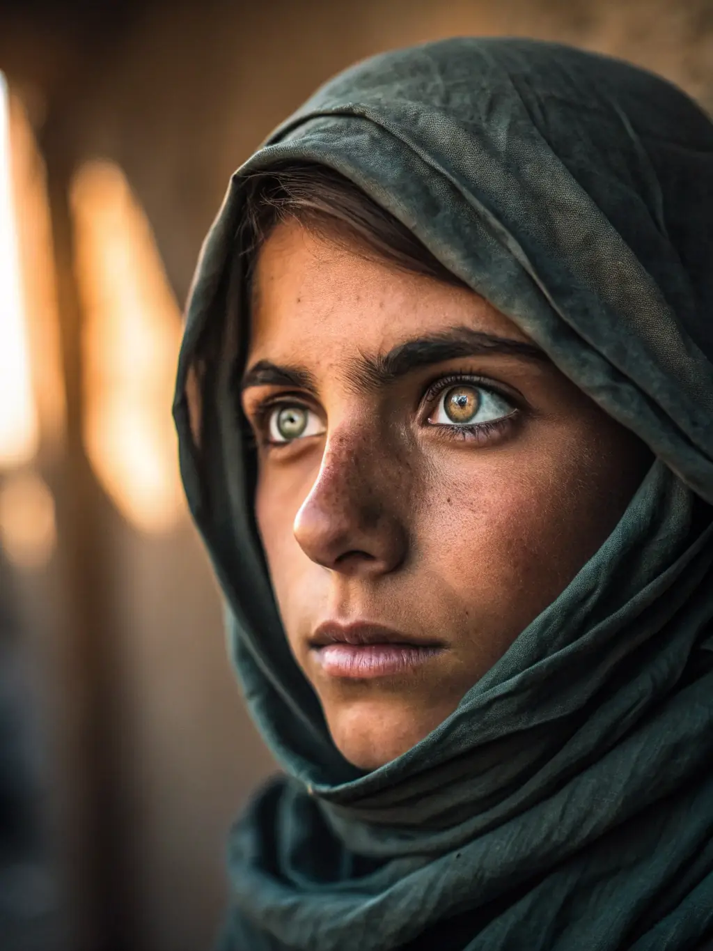 A close-up shot of a person's eyes, wide and focused, illuminated by the glow of a screen displaying adult entertainment content, symbolizing high user attention.