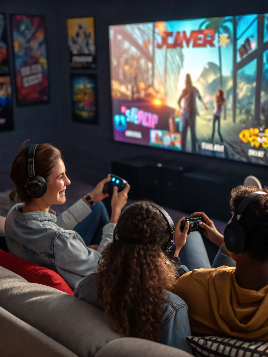 A collage of diverse adult entertainment platforms and content, highlighting the broad reach and varied demographics available for targeted advertising.